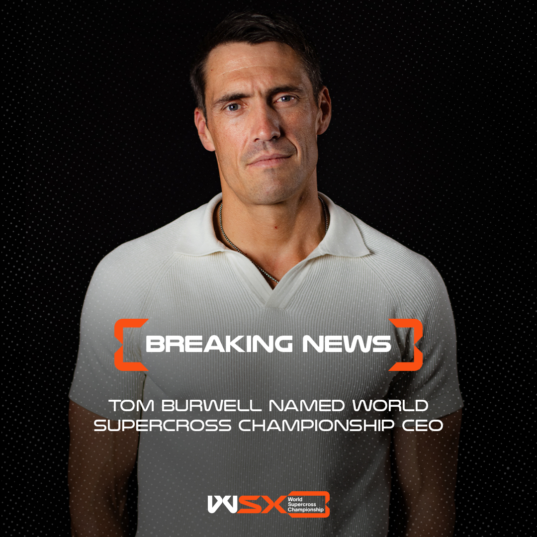 BREAKING: Senior sports executive, Tom Burwell, named as FIM World Supercross Championship CEO.

#WSX