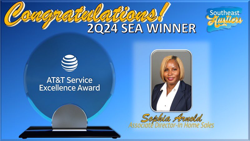 #SoutheastHustlers are proud to announce our #ServiceExcellenceAward Q2 Winner!! 🏆🤩 Please help us in congratulating <a href="/SophiaArnold23/">Sophia A</a> for everything she does!! Congratulations!! 🥳🎊 <a href="/IHX_ATLDYNASTY/">IHX ATL DYNASTY</a>