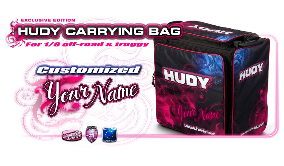 teamHUDY's tweet photo. You can now order your own custom199140-C HUDY CARRYING BAG for 1/8 off road and truggy.

Deadline for orders is 15th August 2024.

For more info contact your local dealer.
https://t.co/v4YAFtge4X

#HIDY https://t.co/S6FB72991n