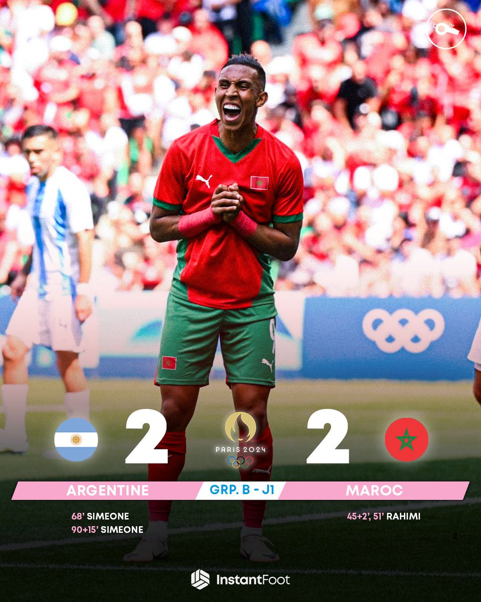 ⏱️ 𝗧𝗘𝗥𝗠𝗜𝗡𝗘́ ! 𝗟𝗘 𝗠𝗔𝗥𝗢𝗖 𝗦𝗨𝗕𝗜𝗧 𝗨𝗡 𝗠𝗔𝗧𝗖𝗛 𝗧𝗥𝗘𝗦 𝗘𝗧𝗥𝗔𝗡𝗚𝗘 𝗘𝗧 𝗦𝗘 𝗙𝗔𝗜𝗧 𝗥𝗔𝗧𝗧𝗥𝗔𝗣𝗘𝗥 𝗣𝗔𝗥 𝗟'𝗔𝗥𝗚𝗘𝗡𝗧𝗜𝗡𝗘 𝗔 𝗟𝗔 𝗗𝗘𝗥𝗡𝗜𝗘𝗥𝗘 𝗦𝗘𝗖𝗢𝗡𝗗𝗘 ! 😳

On vient d'assister à un match complètement bizzare à Saint-Etienne.