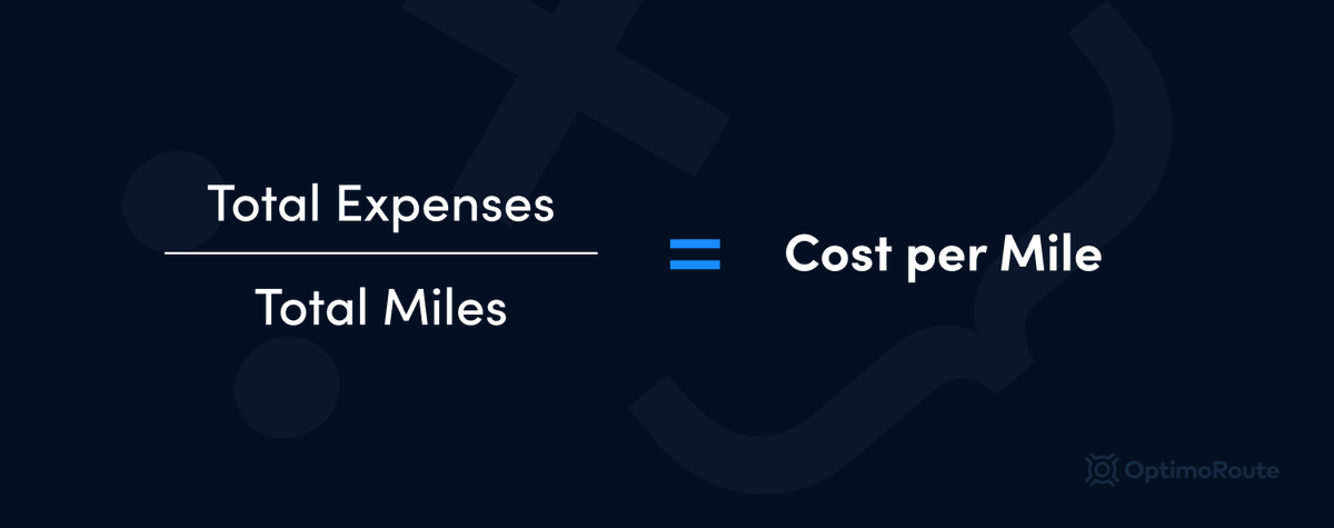 OptimoRoute's tweet image. Shipping and delivery can be costly.

Here are 3 key metrics for calculating cost per mile: 
🔹 Fixed Expenses 
🔹 Miles Driven 
🔹 Variable Expenses   

Visit the link: optimoroute.com/cost-per-mile/

#OptimoRoute #RoutePlanning #RouteOptimization