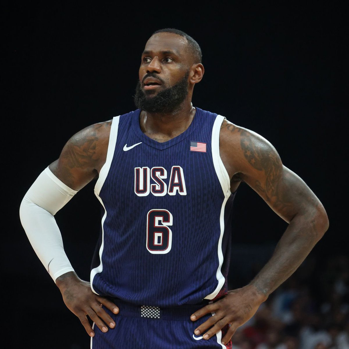 LegionHoops's tweet photo. Team USA stat leaders in exhibition play:

LeBron James (73) - Points
Anthony Davis (49) - Rebounds
LeBron James (18) - Assists
Anthony Davis (15) - Blocks
Anthony Edwards (9) - Steals
Lebron James (63%) - FG%

(h/t @DaysComeNdGo) https://t.co/X8h3HMCYZY