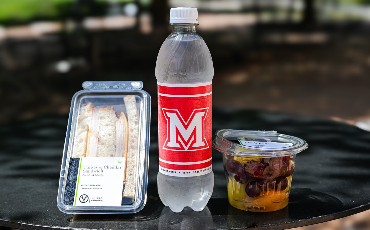 Craving a quick bite? Emporium has you covered! Perfect for those on-the-go summer days.

 View hours of operation here: dineoncampus.com/MiamiUniversity

#MiamiDining