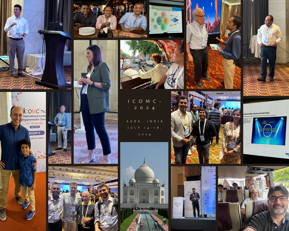 TambarLab (@tambarlab) on Twitter photo Thank you to the organizers of ICOMC-2024 (30th International Conference on Organometallic Chemistry). We had a wonderful time in Agra, India. The conference was full of amazing science, and we left India with a lifetime of memories. <a href="/Icomc2024/">ICOMC 2024</a> Thank you to the organizers of ICOMC-2024 (30th International Conference on Organometallic Chemistry). We had a wonderful time in Agra, India. The conference was full of amazing science, and we left India with a lifetime of memories. <a href="/Icomc2024/">ICOMC 2024</a>