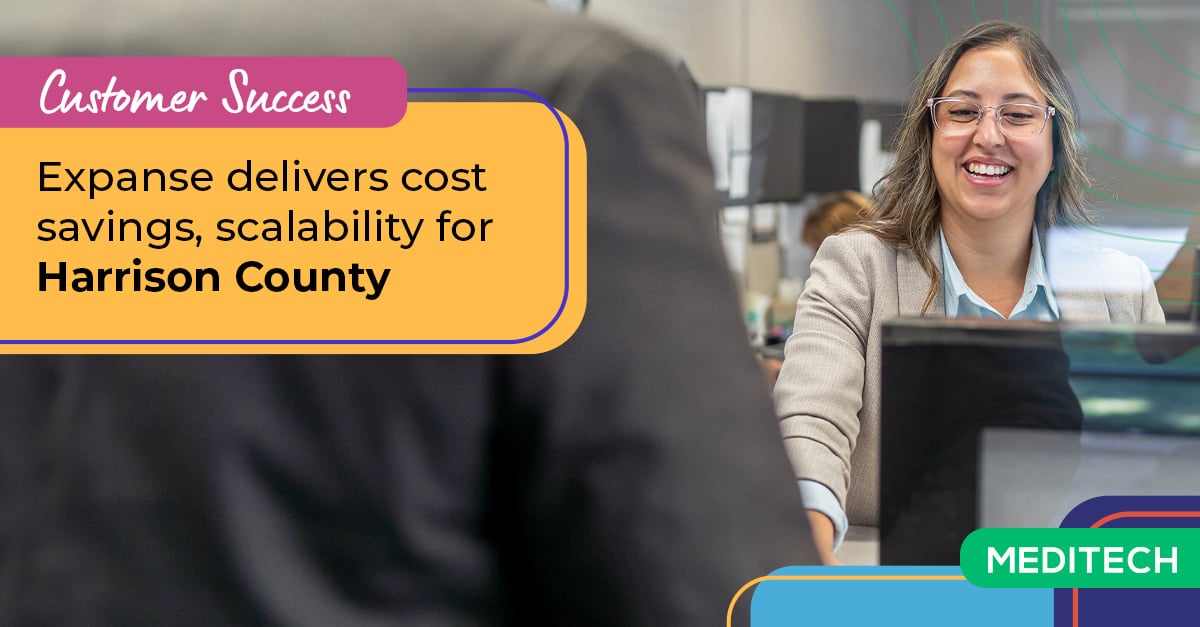 MEDITECH's tweet photo. Harrison County Memorial Hospital selected #Expanse through the @MEDITECH as a Service (MaaS) model — and is seeing positive results a year after go-live, particularly with their revenue cycle. 📣Read our Customer Success story here: https://t.co/Mz0ohG2N4a #HealthIT #RevCycle https://t.co/08QClJGS9B
