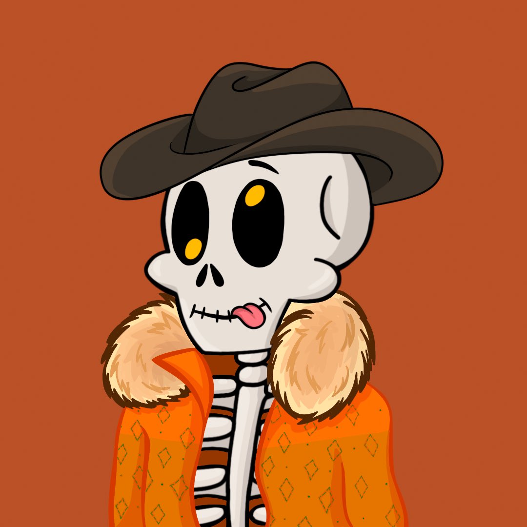 GM!! 
I am over the moon and elated to say that I am officially a part of la familia!!! 🧡💚 
S/O to <a href="/akamikeybones/">Mike Lee</a> for “throwing me a bone”✨ 
Mira que cute!!! 

Where my bones at?! 
#bonesbyjarritos