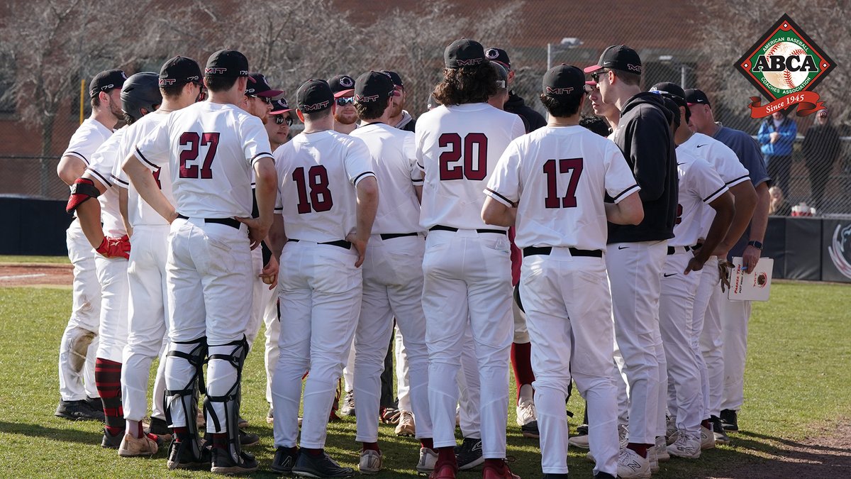 Congrats to <a href="/MIT_Baseball/">MIT Baseball</a> for earning the <a href="/ABCA1945/">ABCA</a>  Team Academic Excellence Award! #RollTech

Release: tinyurl.com/munzncx3