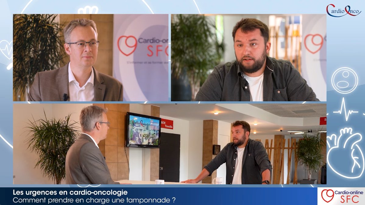 CardioOnline's tweet image. Les urgences en #cardioonco : comment prendre en charge une tamponnade ? 
Vous vous interrogez sur leur fréquence, leurs causes, leur diagnostic clinique et échographique, leur prise en charge ?

@py_courand et Arthur Ramonatxo vous explique tout.👉ow.ly/CNkr50SJhqK