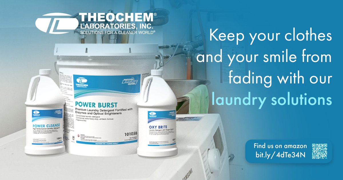 Upgrade your laundry routine with Theochem's top-notch solutions! 🧺✨ Tackle tough stains, brighten colors, and keep clothes smelling fresh. For every fabric and every load, trust Theochem for a clean you can count on. 💧👕 #Theochem #LaundrySolutions  #FreshScent #CleanClothes"