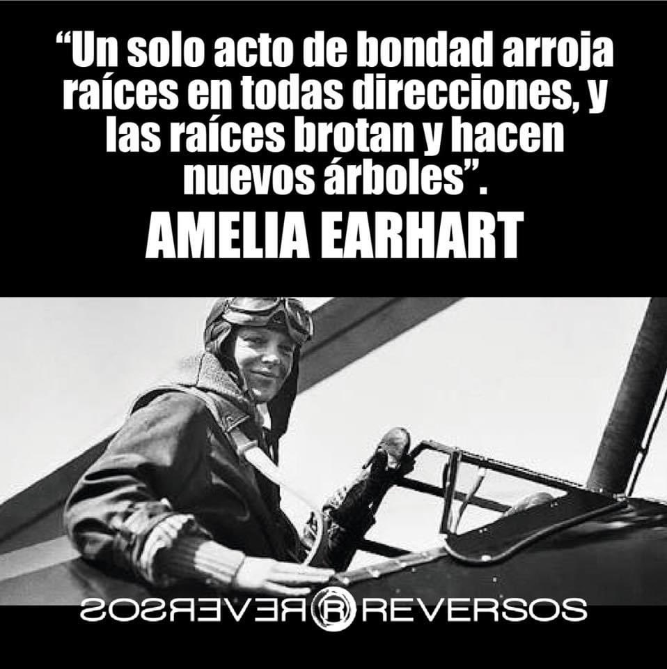 24 de julio de 1897. Nació Amelia Mary Earhart, aviadora estadounidense, célebre por sus marcas de vuelo y por intentar el primer viaje aéreo alrededor del mundo sobre la línea ecuatorial. 💜
reversos.mx
