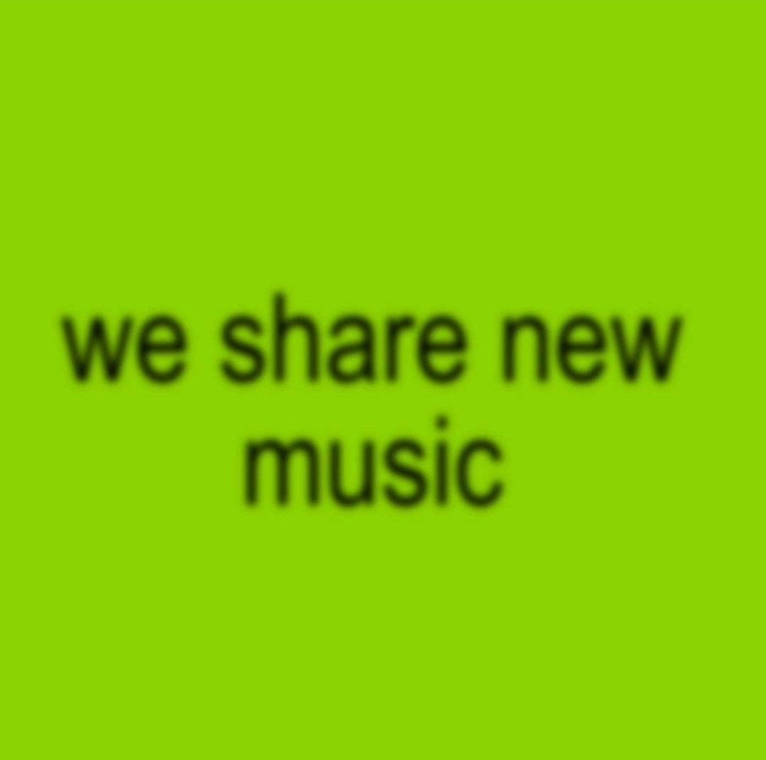 We share new music, for free. But we gotta LOVE it. We listen to everything..but if we don't get back to ya..it's just not 'our thing' but not to say it won't be someone else's 'thing'. Music taste is subjective.
#NEWMUSIC #newmusicfriday #indiemusic #alternativemusic #punkmusic