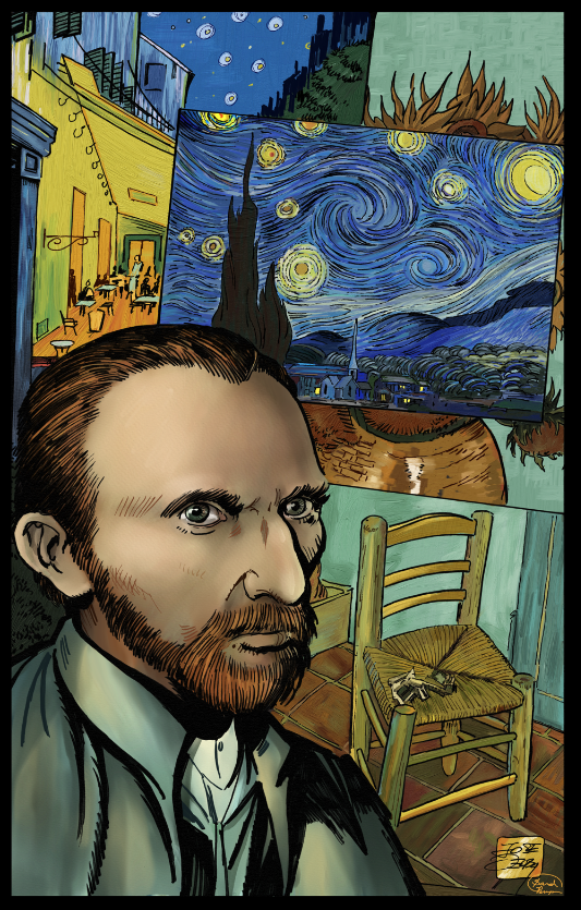 niftygateway's tweet photo. 🌻 If Vincent Van Gogh had a PFP. Imagined by the late, great @jose_delbo
Bidding starts on the 1/1 auction and /5 ranked auctions at 6pm ET and ends tomorrow at 4pm ET
https://t.co/U963KHLpmv
#josedelbo #themasterscollection #vincentvangogh #vangogh #ngs #niftygatewaystudio #digitalart #digitalartauction