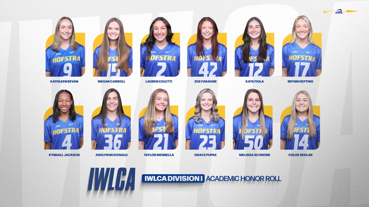 And a special 👏👏👏 to these 1️⃣2️⃣ for earning the IWLCA Academic Honor Roll award!

Kathleen Bevan 
Megan Carroll 
Lauren Coletti 
Zoe Faraone 
Kate Fiola 
Brynn Hepting 
Kyndall Jackson 
Ashlyn McDonald 
Taylor Mennella 
Melissa Sconone 
Grace Pupke 
Chloe Sedlar 

#PrideOfLI