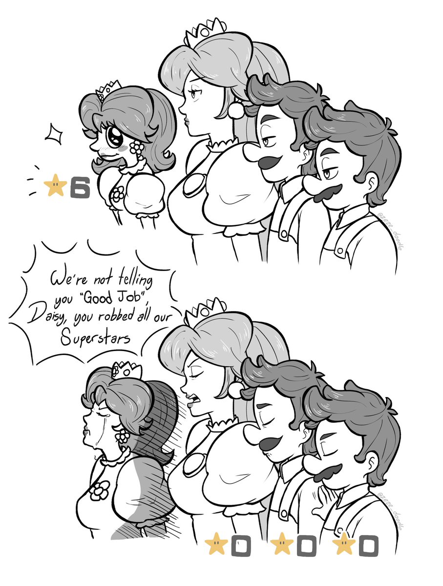 zeezee_doodle's tweet image. How to lose friends by Daisy 🏵

#mariobros #fanart #PrincessDaisy #PrincessPeach