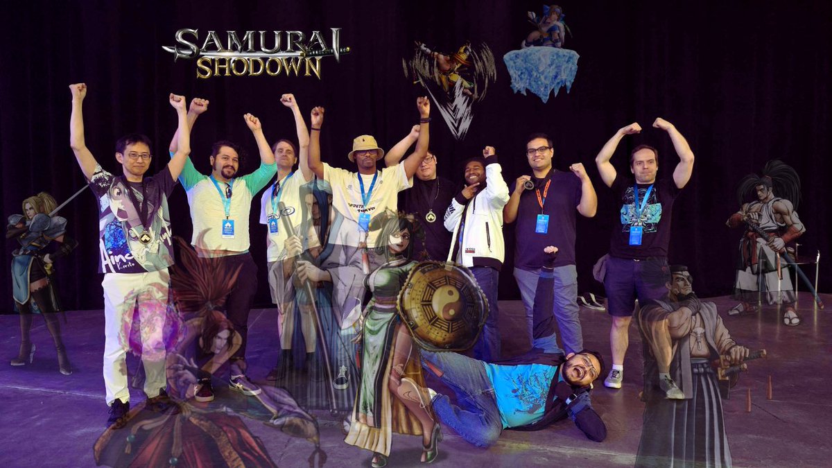 JulioMorales88's tweet photo. We all have the Samurai Spirit within.
#Evo2024 
#SamuraiShodown
#SamuraiSpirits https://t.co/SxnU4bqwKH