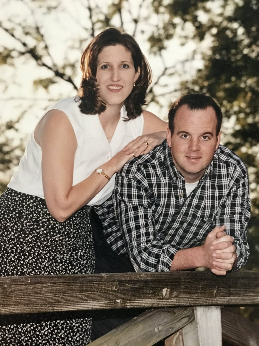 Happy 25th Anniversary to my wife <a href="/kfridge15/">Kelly Fridge</a>. Haven’t changed a bit.