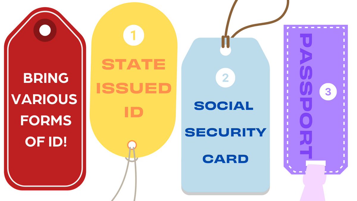 OU_HRL's tweet image. It is important to have various forms of ID on hand, especially if you plan on applying for jobs during your school year! Don't forget your passport, state issued ID and social security card. 

#MoveIn24 #OUQuickTips