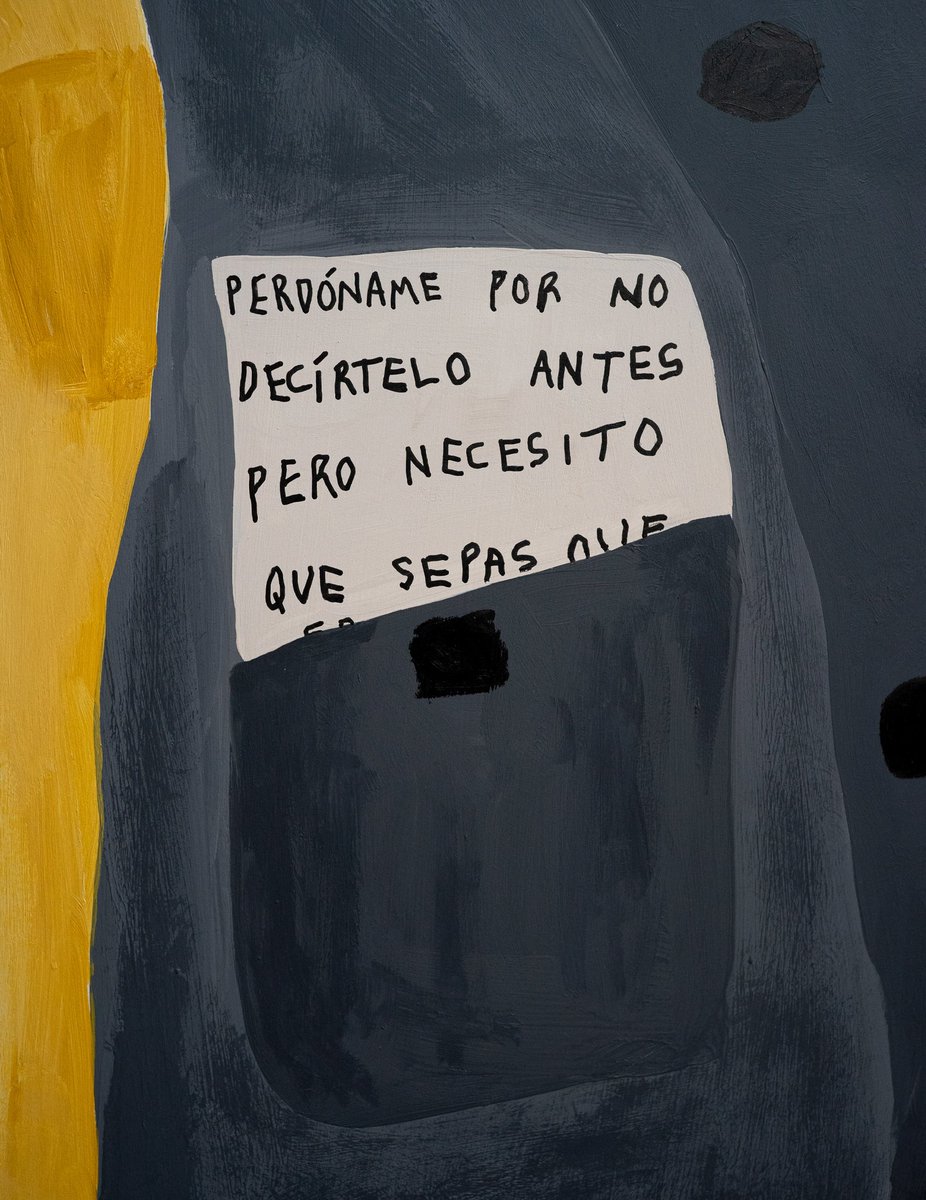 Fig. 1 - 2: “Lo que no te dije antes.” (Acrílico sobre madera)