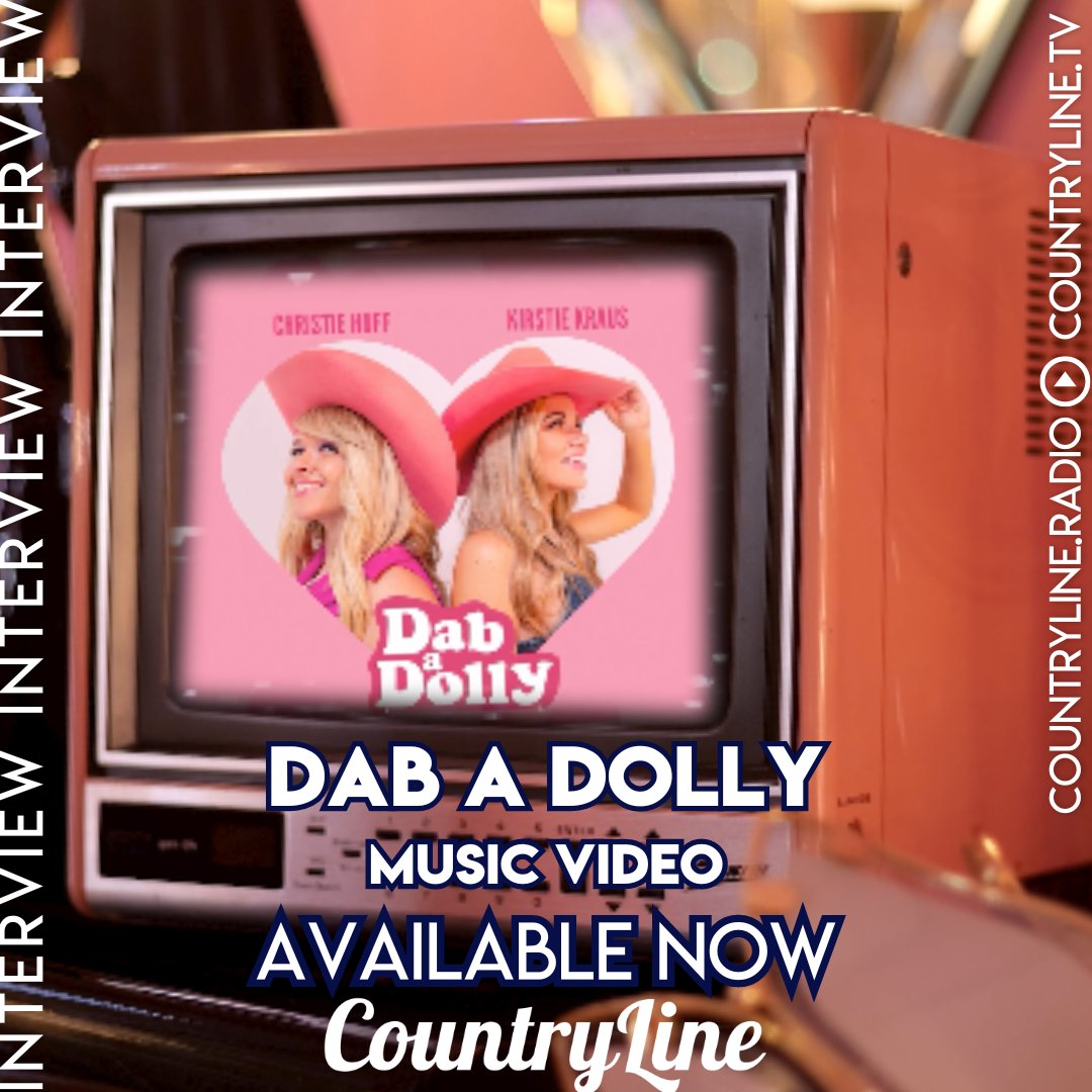 🎉Available now!🎉

Don't miss this fun new music video from <a href="/KirstieKraus/">Kirstie Kraus 🎙️🎶</a> and #ChristieHuff Music for their song 'Dab a Dolly', which celebrates the empowering queen of country music, <a href="/DollyParton/">Dolly Parton</a>!

Watch now!⬇️
countryline.tv/episodes/epis_…