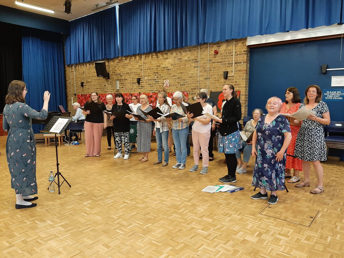 We are on the countdown to our Summer concert next Monday 29th July 2024 that Rainham Girls School. We look forward to entertaining you. The picture with this, is us rehearsing last week. Hope to seeing you there.