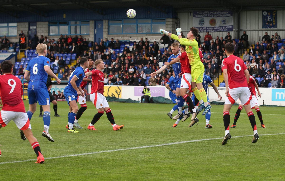 FT: #ChesterFC 1-3 <a href="/ManUtd/">Manchester United</a>.

Defeat for the Blues despite a spirited display down CH1. 

#AllOfUs | #CFCMUN