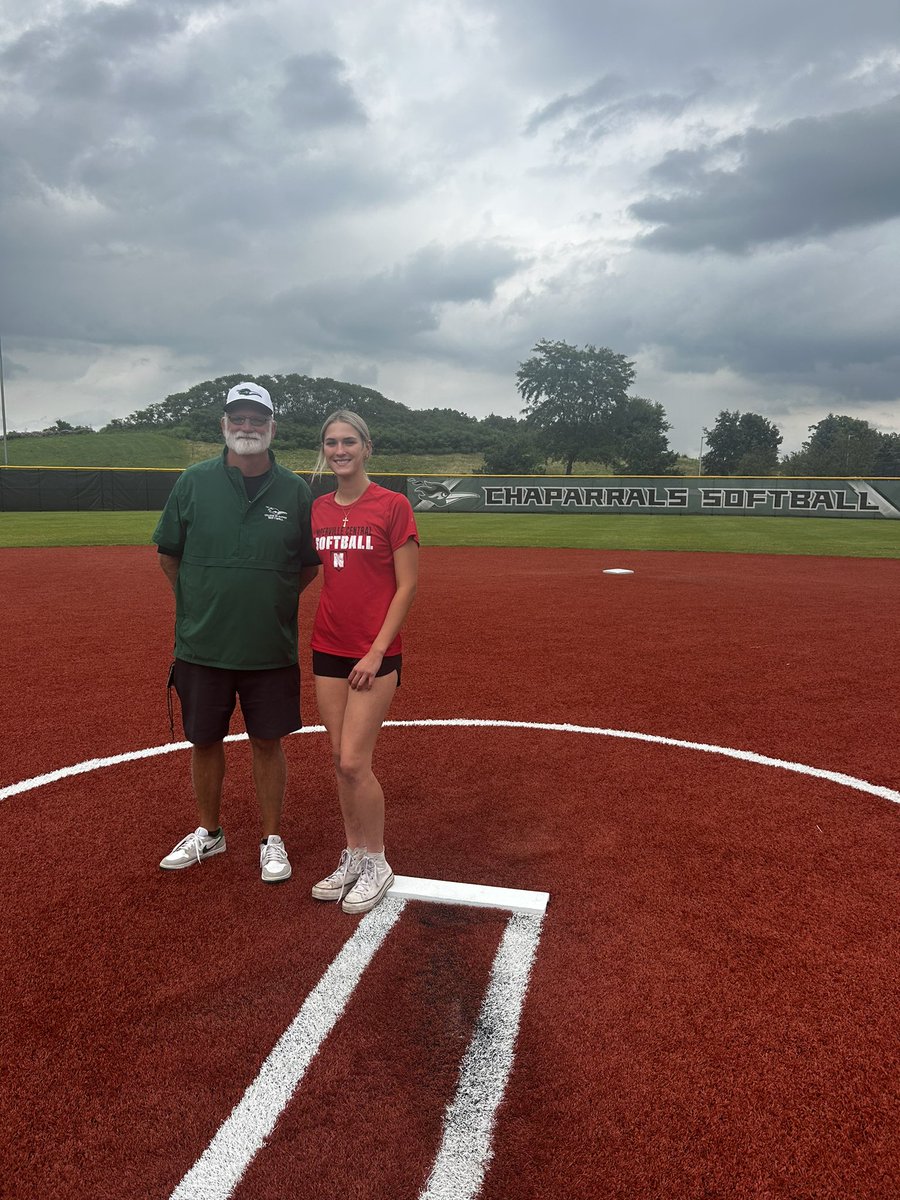 Thank you <a href="/CODSoftball/">COD Softball</a> for inviting me out for a visit. It was amazing to see the campus and learn more about life as a chap!