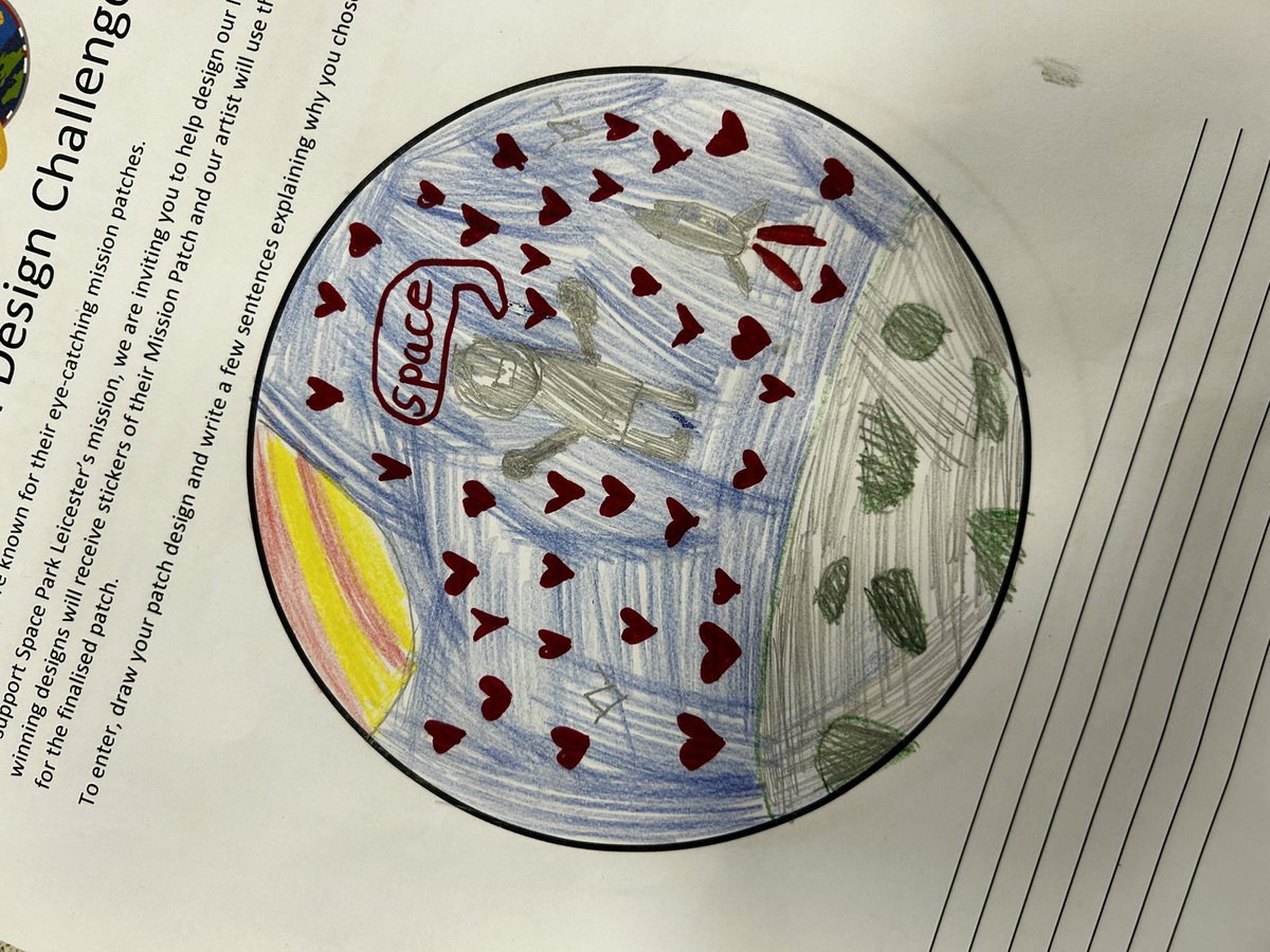 <a href="/SpaceParkLeic/">Space Park Leicester</a> more creative patch designs, produced by children aged 4-11 <a href="/DiscoveryHols/">Discovery Holiday Camps</a> ! pt.2 🎨🚀 

#SpacePatchLeicester