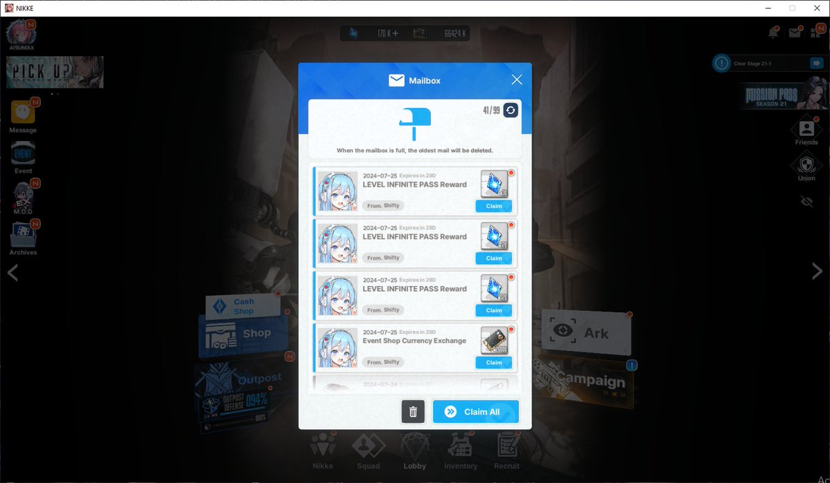 Level Infinite Pass is so worth it in the long run. Please use it if you're f2p especially like me.