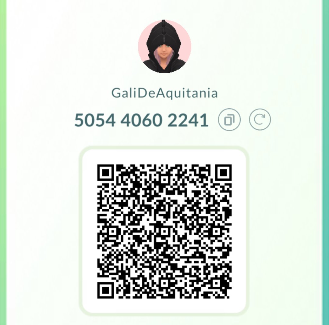 Soy Gali, juego #PokemonGo desde México.
Añádeme a tus amigos 😃
#PoGoFriends #Friends