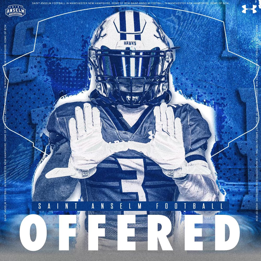 Jefferson Morales (@j_morales_3) on Twitter photo I am beyond grateful to share after an amazing call with <a href="/CoachPriceFerg/">Price Ferguson</a> I have received an offer from Saint Anselm College!! #BCM #AGTG π
<a href="/STAHawksFB/">Saint Anselm Football π #BCM</a> <a href="/CoachJoeAdam/">ππ¨π ππππ¦ πππ</a> <a href="/Coach_TMcJunkin/">Coach Trey McJunkin</a> <a href="/TheHonorableUno/">Valdez Honorable</a> <a href="/CCRaider_FBall/">CCHS Football</a> <a href="/PactPerformance/">Pact Performance</a> I am beyond grateful to share after an amazing call with <a href="/CoachPriceFerg/">Price Ferguson</a> I have received an offer from Saint Anselm College!! #BCM #AGTG π
<a href="/STAHawksFB/">Saint Anselm Football π #BCM</a> <a href="/CoachJoeAdam/">ππ¨π ππππ¦ πππ</a> <a href="/Coach_TMcJunkin/">Coach Trey McJunkin</a> <a href="/TheHonorableUno/">Valdez Honorable</a> <a href="/CCRaider_FBall/">CCHS Football</a> <a href="/PactPerformance/">Pact Performance</a>
