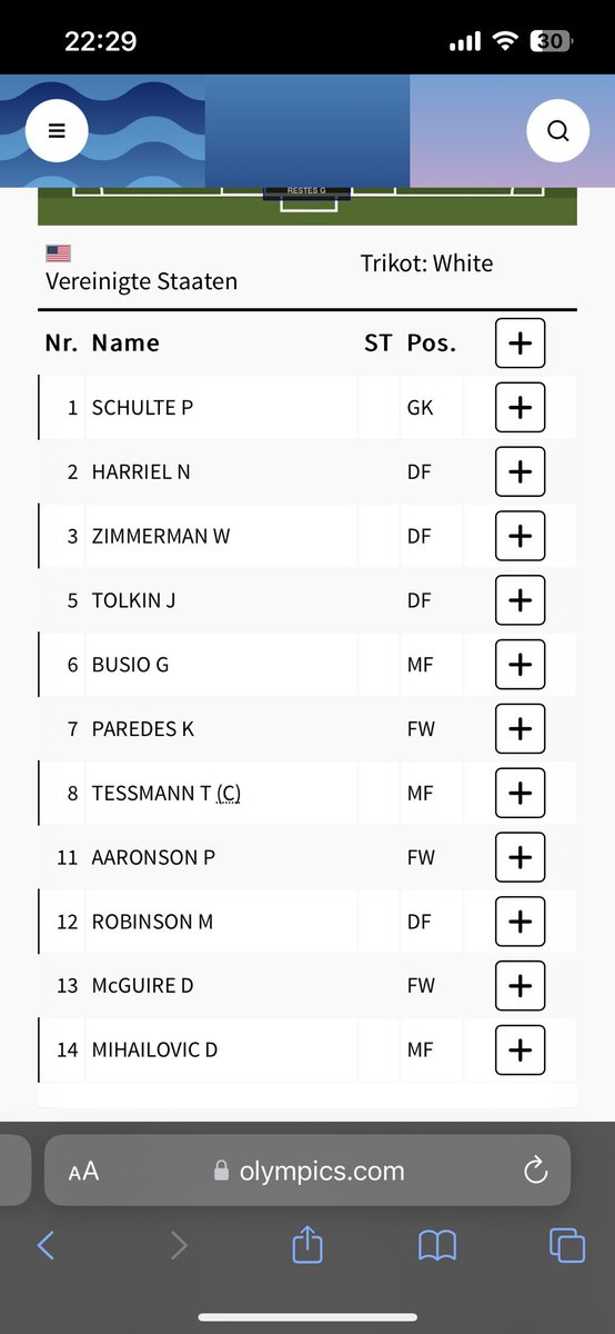 Ich wusste garnicht das <a href="/TolkinLoL/">Tolkin</a> bei den Olympischen Spielen für die USA Fußball spielt