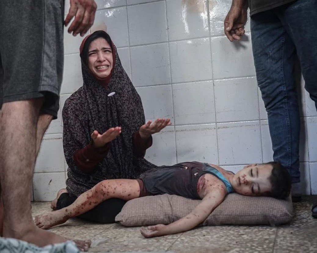 Bu kadının açtığı eller, Netanyahuyu alkışlayan tüm elleri yenecektir..