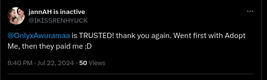 OnlyxAwurama's proofs/ 100+ proofs tweet media