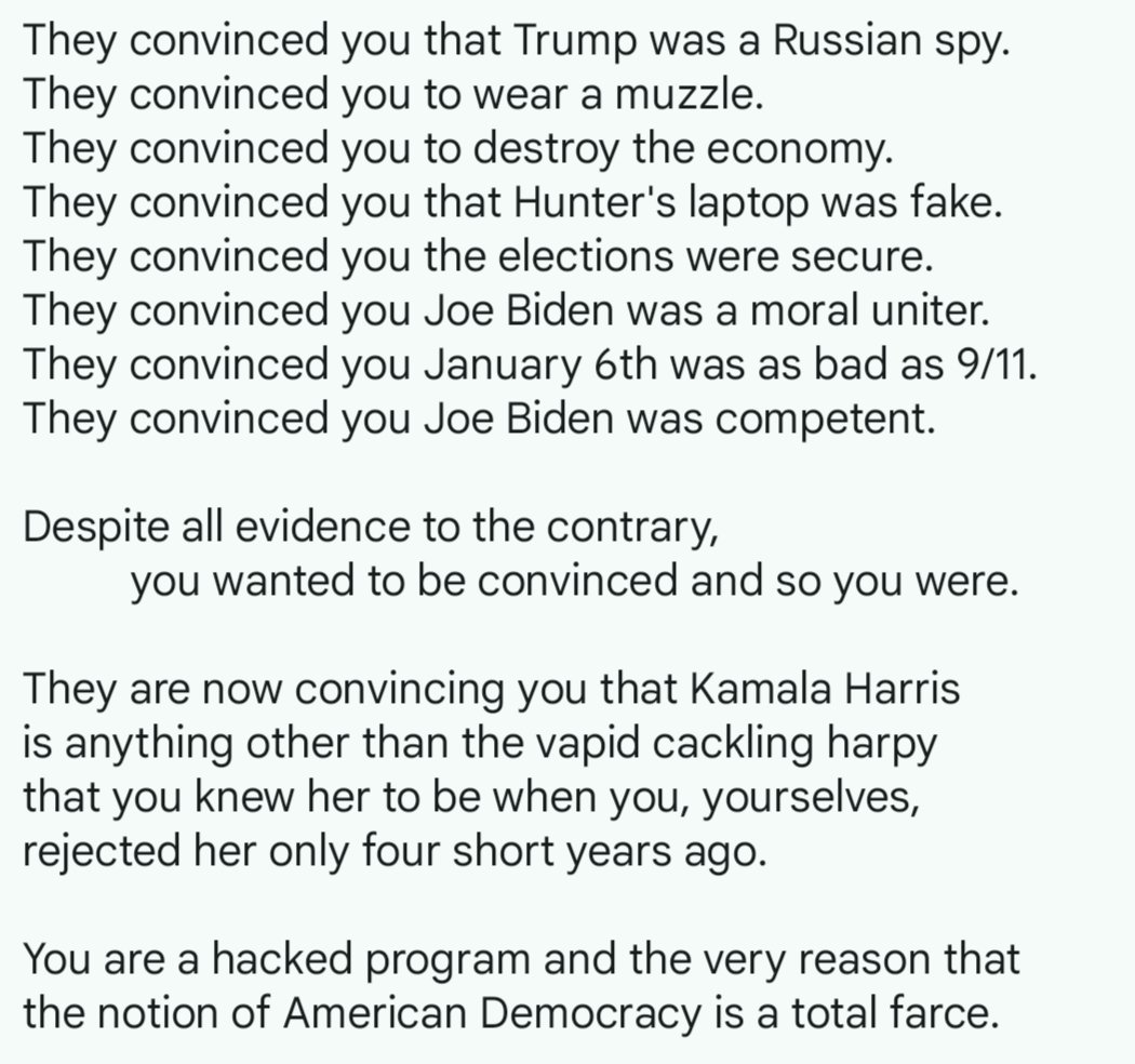 JDMacRoberts's tweet image. #OurDemocracy is a total farce.