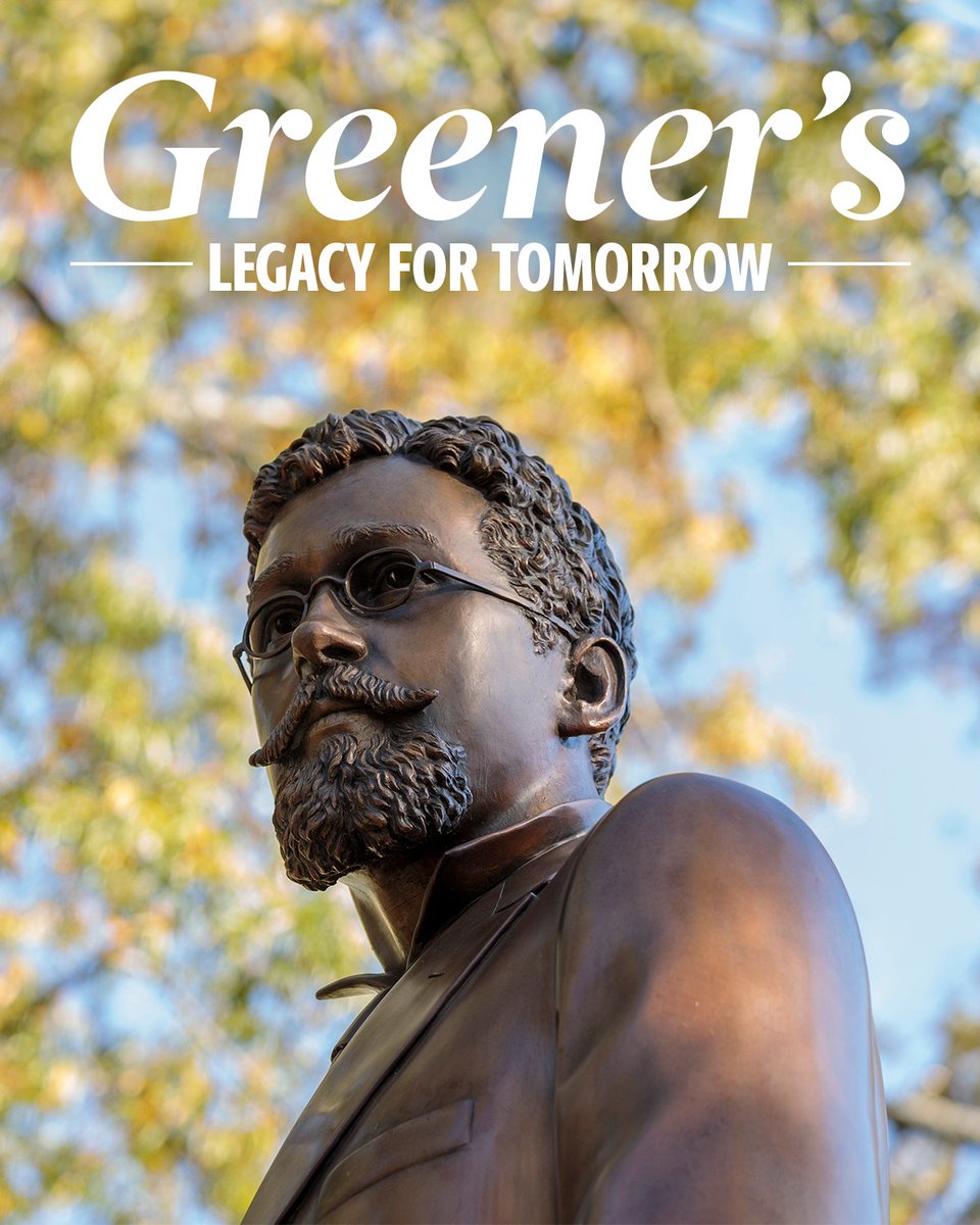 UofSCBAC's tweet image. Aiming ever higher. 🤙🏾
Starting today, we're beginning our journey to support an additional annual Richard T. Greener Scholarship. You can make an impact between now and #GamecockHomecoming by giving at uofscalumni.org/bac.