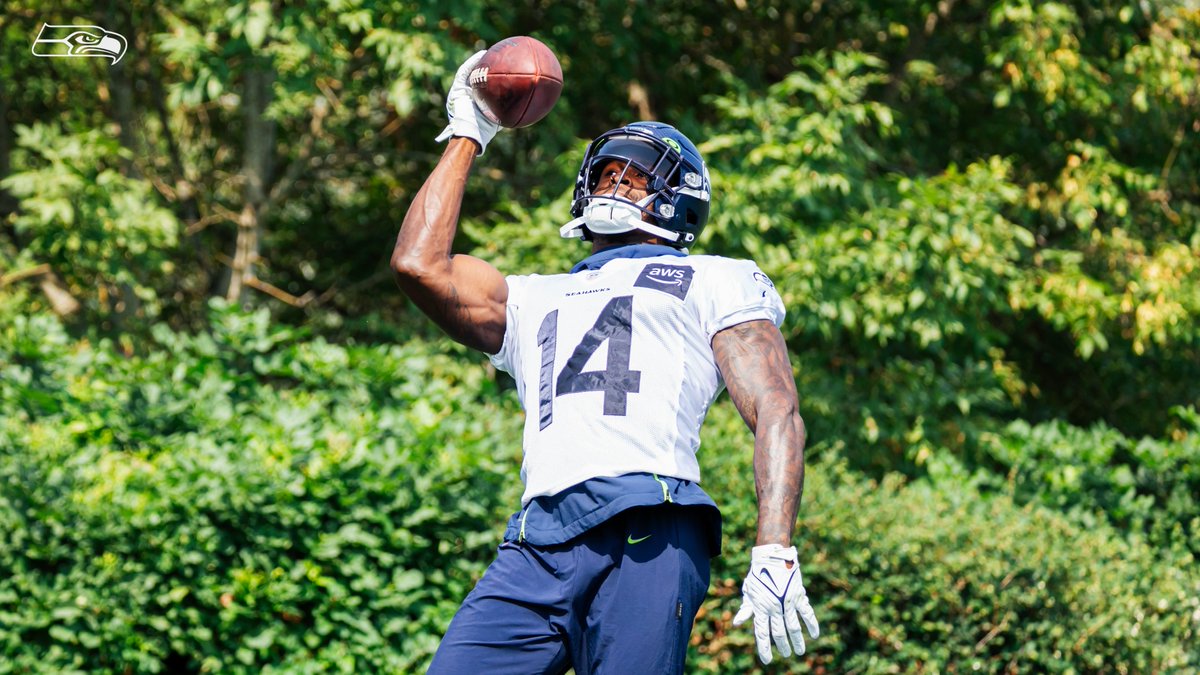 Seahawks's tweet photo. We're SO back. 

Tag someone in the replies who you'd want to bring to Seahawks Training Camp ⤵️ https://t.co/E5s204SmvW