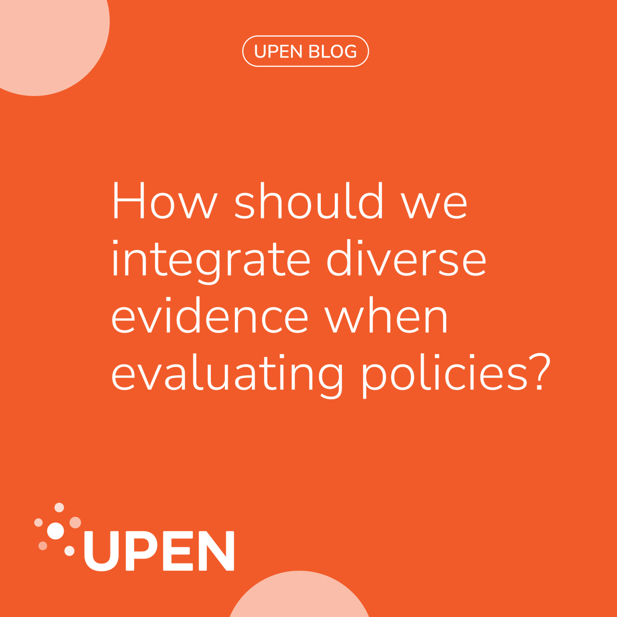 Universities Policy Engagement Network (UPEN) (@policyupen) on Twitter photo New blog 📝
<a href="/Jon_Williamson_/">Jon Williamson</a> Joe Jones, Alexandra Trofimov and Michael Wilde introduce Evidence-Based Policy + (EBP+), a methodology for integrating and evaluating very different kinds of evidence 👇
upen.ac.uk/resources/how-… New blog 📝
<a href="/Jon_Williamson_/">Jon Williamson</a> Joe Jones, Alexandra Trofimov and Michael Wilde introduce Evidence-Based Policy + (EBP+), a methodology for integrating and evaluating very different kinds of evidence 👇
upen.ac.uk/resources/how-…