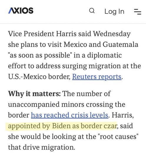 Axios are not serious people.