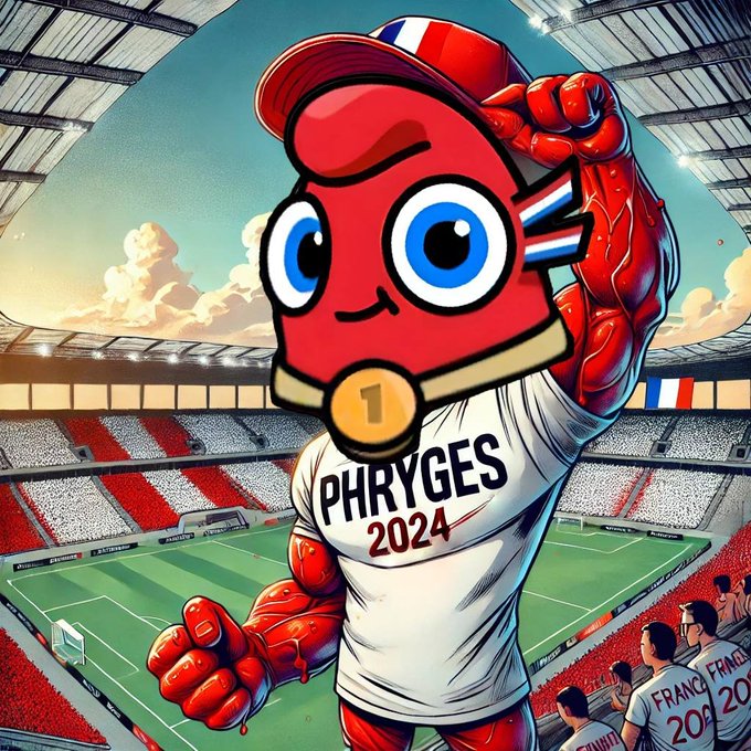 PhrygesOnBase's tweet image. PHRGYES FAMILY, OLYMPICS BEGIN IN 2 DAYS!!! PARIS2024 is trending and soon PHRYGES will be trending all over the WORLD!! GET READY, THE HAT STAYS ON!!!

@phrgyesonbase
@base 
@jessepollak 
@1CrypticPoet 
@elonmusk