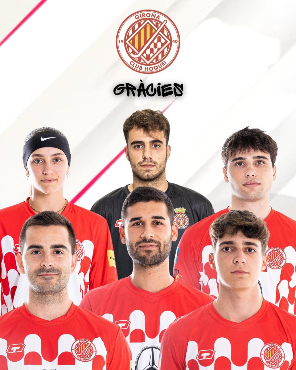 📢⚪️🔴 FINS AVIAT! 
Gràcies per haver defensat els nostres colors, us desitgem el millor en els nous projectes que inicieu! 
Girona sempre serà casa vostra.
