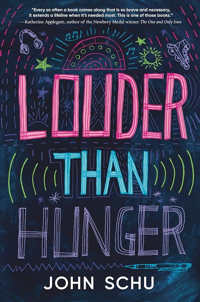 Book giveaway!

I'm giving away ten copies of one of my favorites: LOUDER THAN HUNGER, by the one and only <a href="/MrSchuReads/">John Schu</a>. It's a beautiful, brave book. ❤️

RT and follow John for a chance to win one! 

I'll pick and notify 10 random winners this Friday, 7/26. <a href="/Candlewick/">Candlewick Press</a>