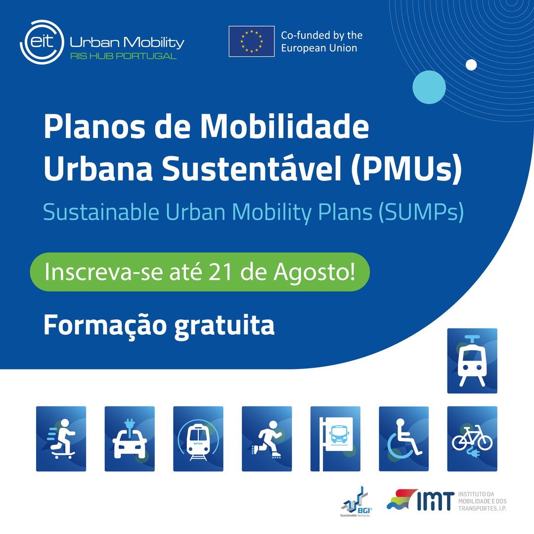 Está interessado em saber de que forma pode contribuir para um sistema de transporte mais sustentável? 

Os Planos de Mobilidade Urbana Sustentável (SUMPs) são a chave para a mudança.

Inscreva-se na nossa formação: swki.me/CjfnJobx

📅 26 de Setembro
📍 Coimbra, Portugal