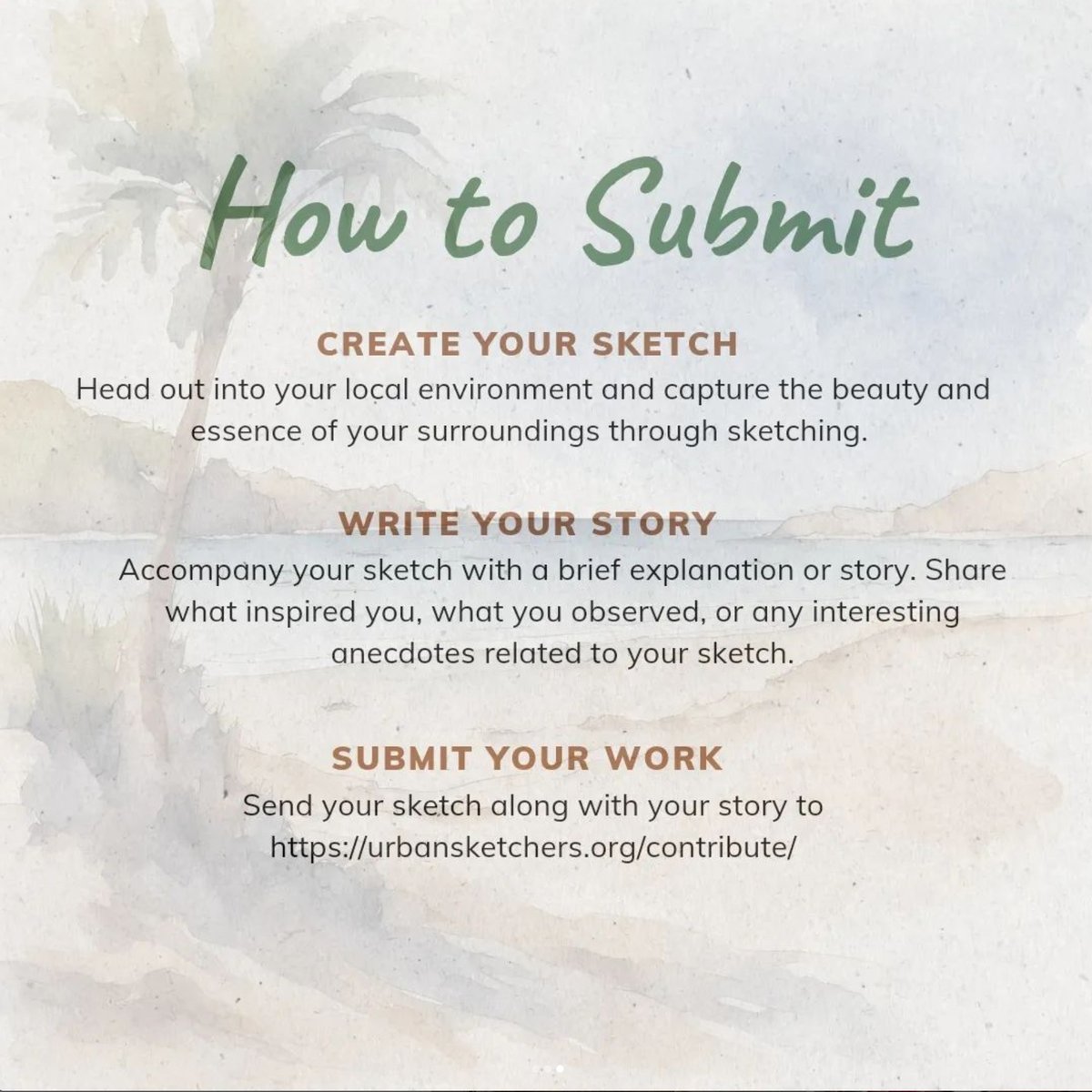 urbansketchers's tweet photo. Submit your sketch and story to the Global Sketchbook! It is a place to show off your sketches on our website away from the typical social media sites! #urbansketchers

Details and submission form here: https://t.co/qF9CAJnTNW https://t.co/6L2EZnR1ab