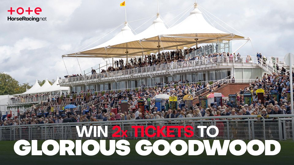 HorseRacing_Net's tweet image. 🎟 GLORIOUS GOODWOOD TICKET GIVEAWAY🎟

@ToteRacing and World Pool have kindly given 2 pairs of Richmond Enclosure tickets for the Thursday of Glorious Goodwood. 🤝

🔄 RT this post
👥 Follow @HorseRacing_Net 

To enter!

Winner will be contacted Saturday evening. ⏰