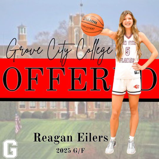 Reagan Eilers (@reaganeilers) on Twitter photo Super excited to receive an offer to play for <a href="/GCC_WBB/">Grove City College Women's Basketball</a>. Thank you Coach <a href="/bakerjmb23/">Jason Baker</a> for the support and encouragement! Super excited to receive an offer to play for <a href="/GCC_WBB/">Grove City College Women's Basketball</a>. Thank you Coach <a href="/bakerjmb23/">Jason Baker</a> for the support and encouragement!
