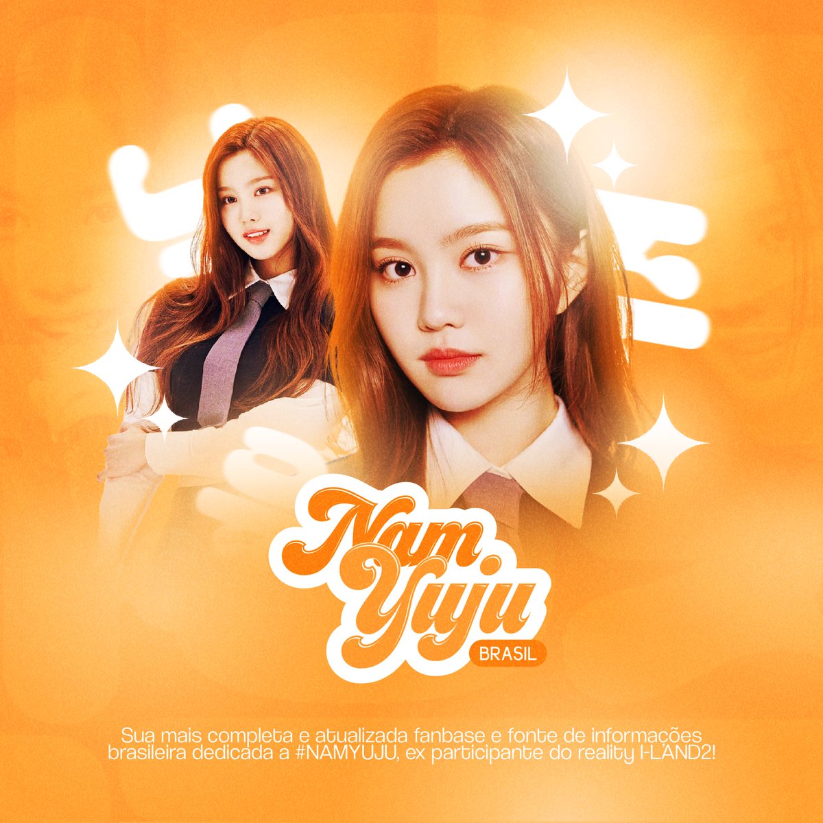 🗞️ | Sejam bem vindos a sua primeira e principal fonte de informações brasileira dedicada a #NAMYUJU, ex-participante do reality show I-LAND 2! Reserva: <a href="/NamYujuBr/">NAM YUJU BRASIL</a>

🛎️ | Ative as notificações para ficar por dentro de tudo!

#NAMYUJU #남유주 #ナムユジュ