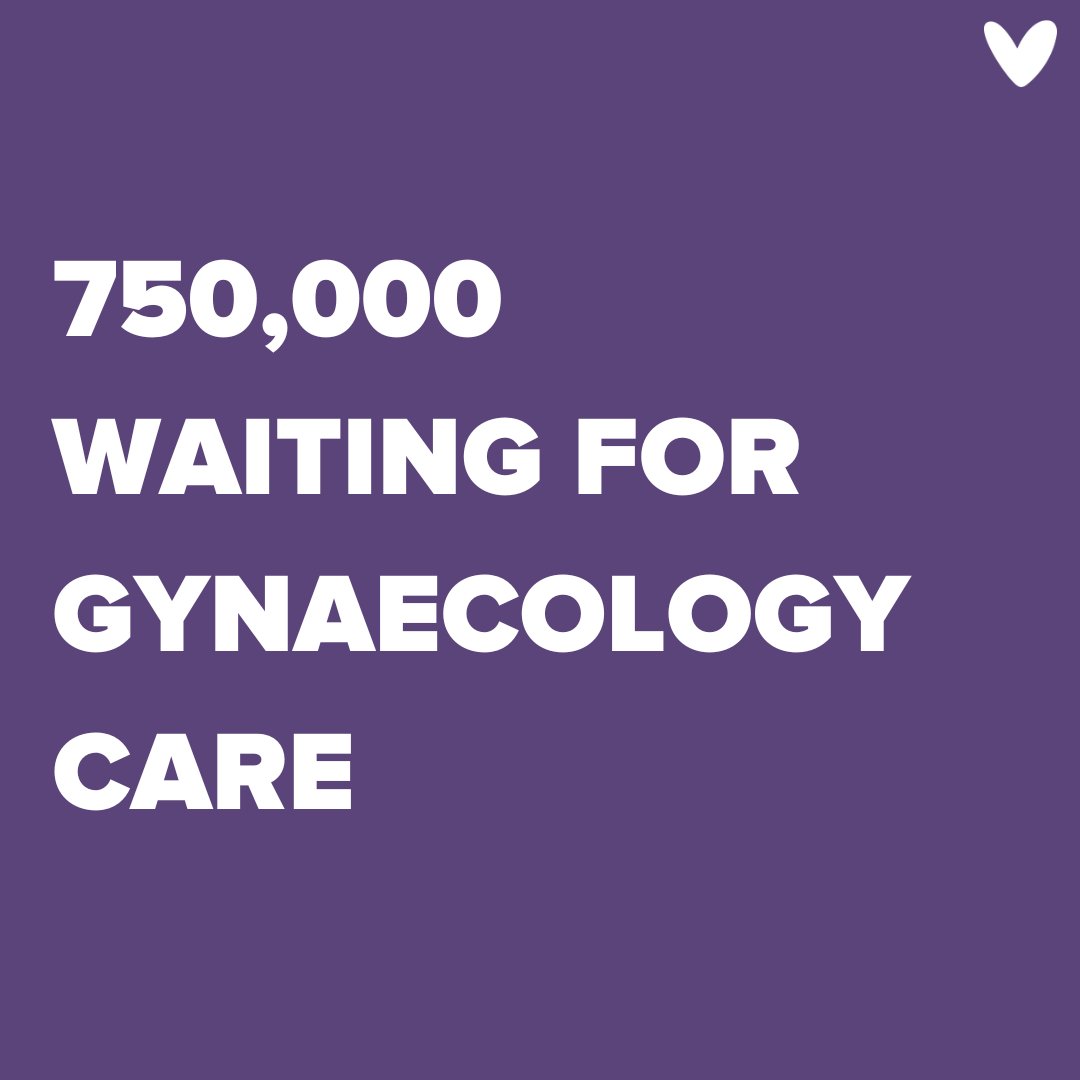 In the UK, TODAY, there are over three quarters of a million women and people with gynae organs waiting for gynaecology services.

The <a href="/RCObsGyn/">RoyalCollegeObsGyn</a> has launched a new data dashboard to shine a light on the true scale of the gynaecology care crisis: bit.ly/3WDm1Zb