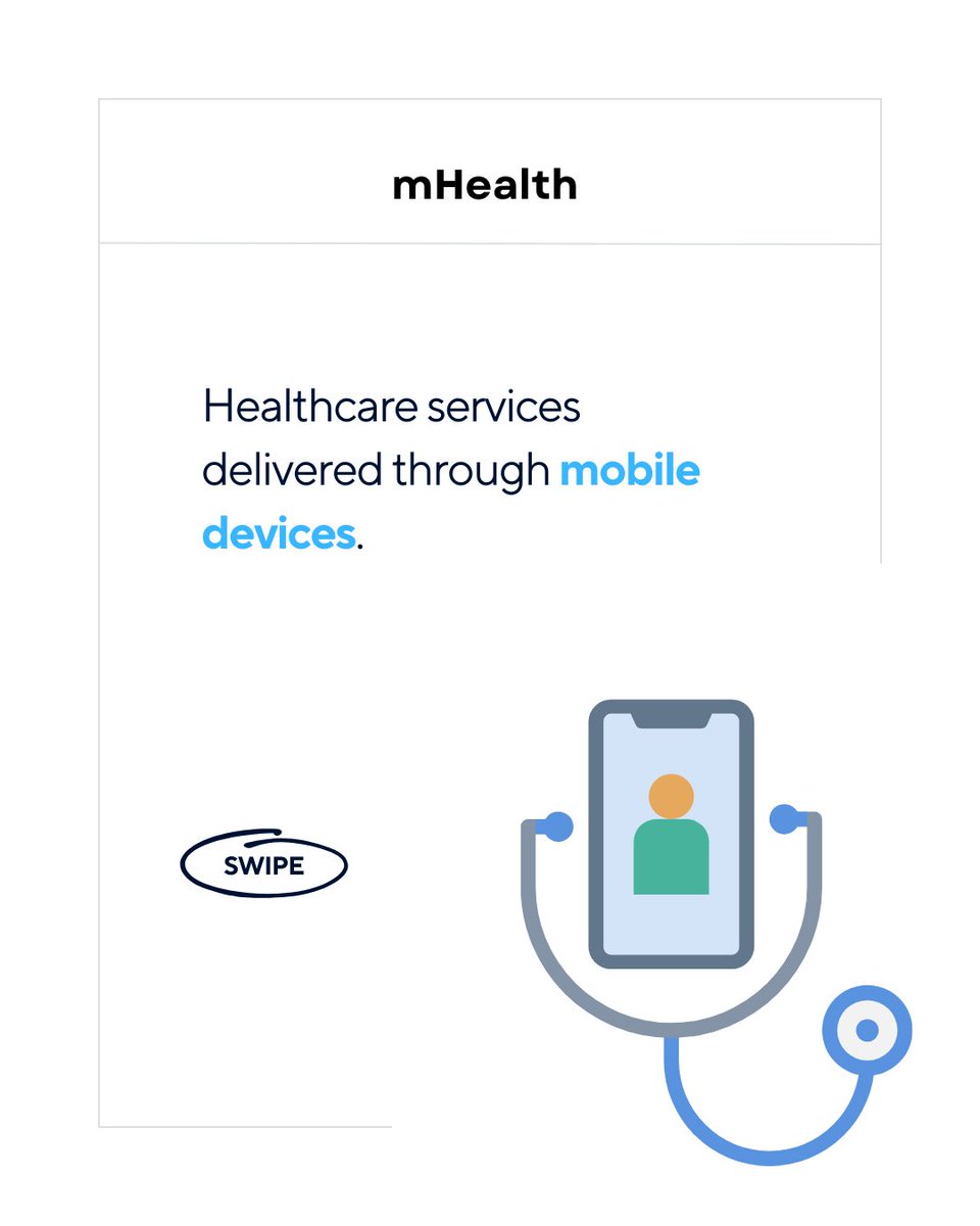 CareCityMedia's tweet photo. How Well Do You Know The Terms Used In Digital Health?

DIGITAL HEALTH TERMINOLOGIES
The field of digital health is rapidly growing, and understanding its terminologies is essential for effective communication and innovation.

Health Informatics: The study of how health data is https://t.co/3DIulIrYXW