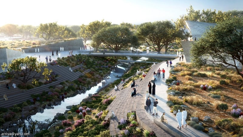 إذا كان للإنسان رئتان
فللرياض الخضراء حديقتان
حديقة الملك سلمان حفظه الله (16 مليون متر مربع)
وحديقة الملك عبدالعزيز رحمه الله (4.3 مليون متر مربع)

يعتبر الاستثمار في المساحات الخضراء والحدائق جزءًا مهمًا من تطوير المدن وتعزيز جودة الحياة .. إنها خطوات بيئية حضارية تنموية سياحية