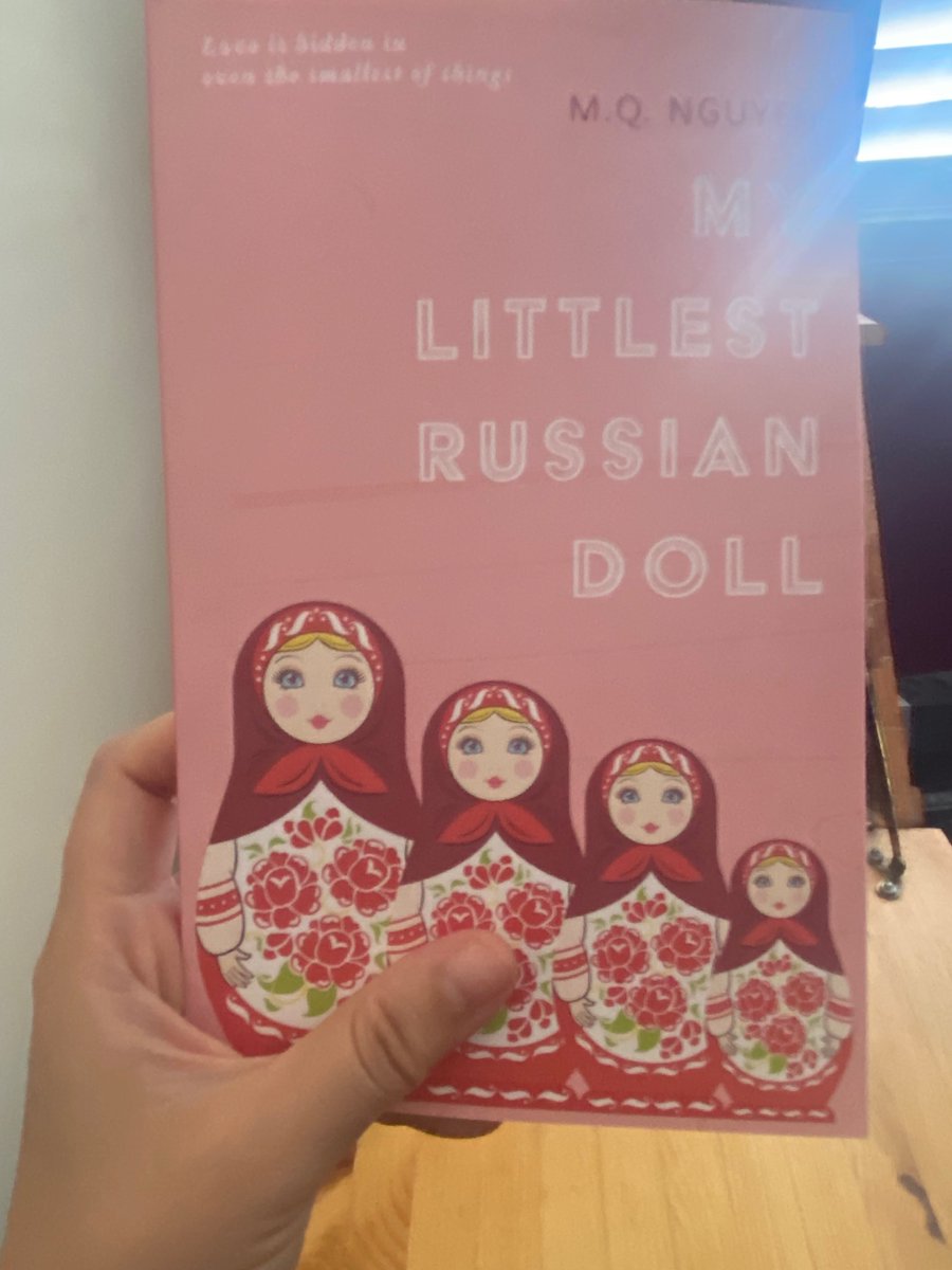 hashbrownmusic's tweet photo. It feels great to hold my author’s copy of ‘My Littlest Russian Doll’ in my hand!

@sagafiction https://t.co/GTGxOJcc4u